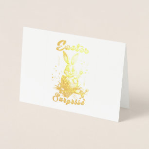 Easter Surprise Foil Card