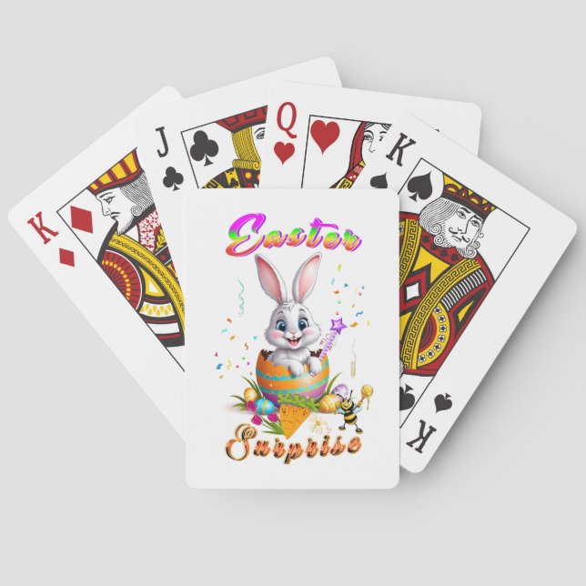 Easter Surprise Playing Cards (Back)