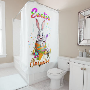 Easter Surprise Shower Curtain