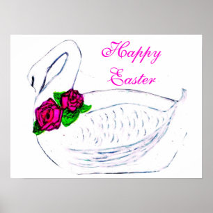EASTER SWAN poster