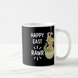 Easter T Rex Dinosaur Bunny Egg Happy Eastrawr Tod Coffee Mug