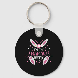 Easter T Shirt I'm The Mamaw Bunny Easter Sket Flo Key Ring