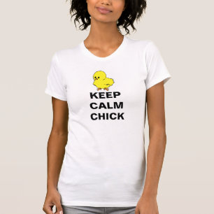 Easter t-shirt, KEEP CALM CHICK, baby chick T-Shirt