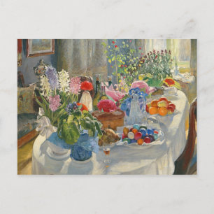 Easter Table Holiday Postcard