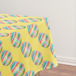 Easter Tablecloth Festive Easter Egg Tablecloth