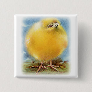 Easter Template 15 Cm Square Badge