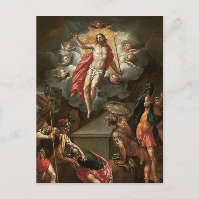 Easter The Resurrection Of Jesus Postcards (Front)