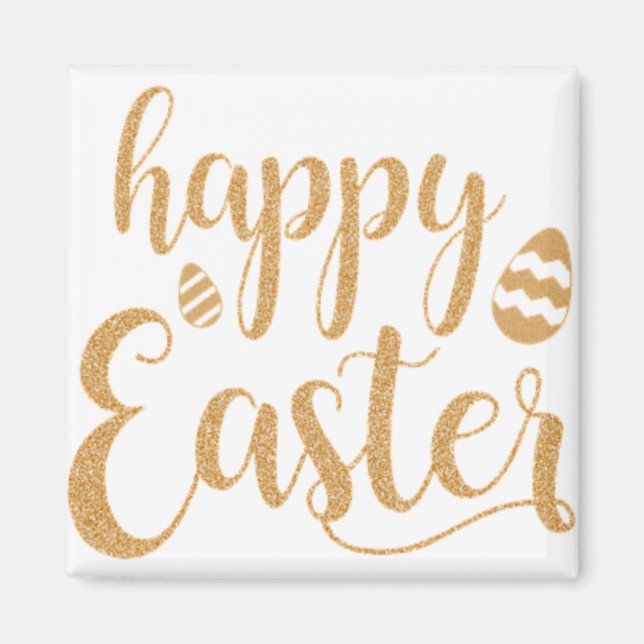Easter Theme Design Magnet (Front)