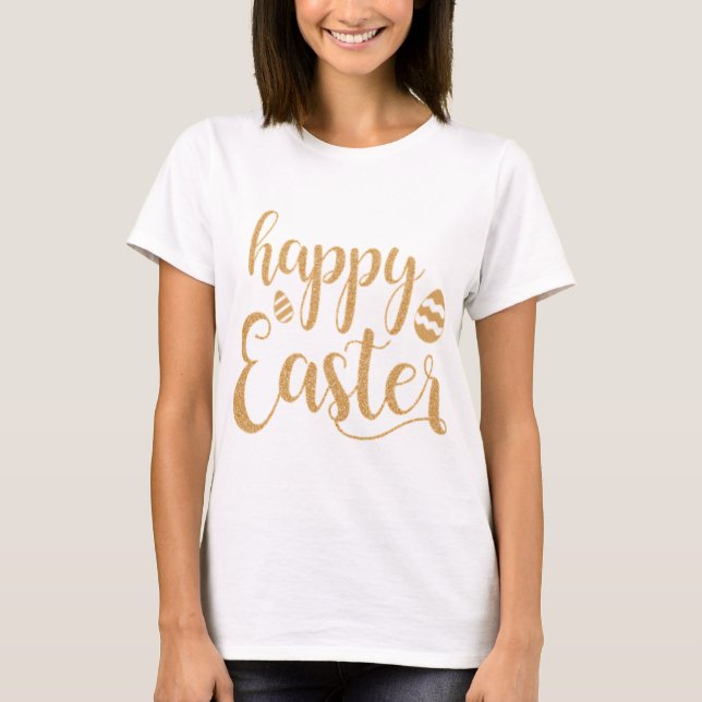 Easter Theme Design T-Shirt (Front)
