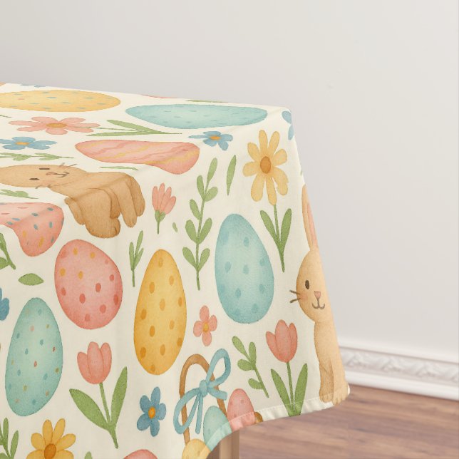 Easter Themed  Tablecloth (In Situ)