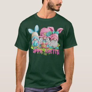Easter Three Gnomes Cute Gnome Easter Outfit Easte T-Shirt