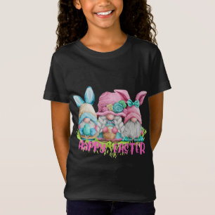 Easter Three Gnomes Cute Gnome Easter Outfit Easte T-Shirt