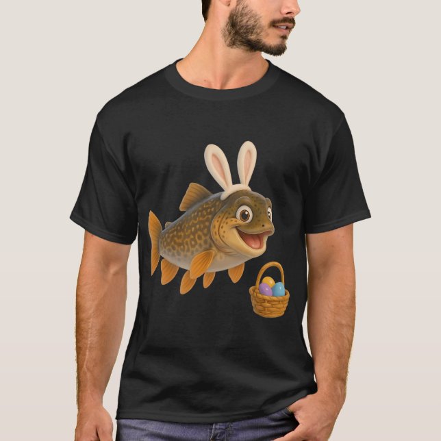 Easter Tiger Trout T-Shirt (Front)