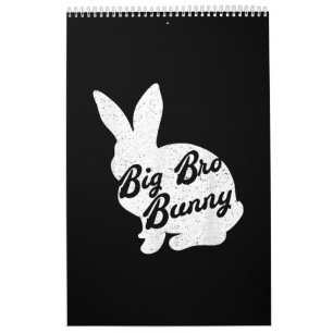 Easter To Big Bro Bunny Gift For Brother Calendar