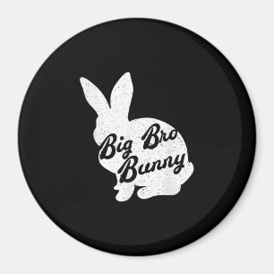 Easter To Big Bro Bunny Gift For Brother Magnet
