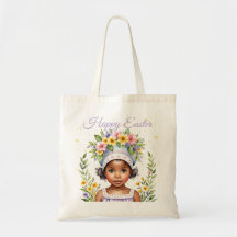 Easter Tote Bag for Little Girl