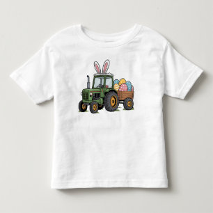 Easter Tractor Toddler T-Shirt