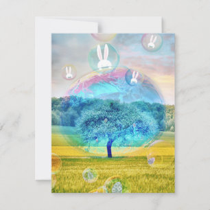 Easter Tree Holiday Card