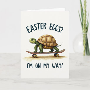 Easter Turtle Delivery Card