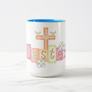 Easter Two-Tone Coffee Mug