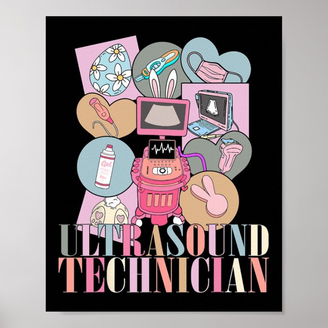 Easter Ultrasound Technician  Poster (Front)