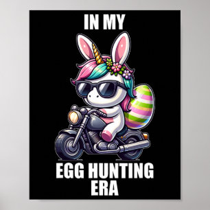 Easter Unicorn Shirt With Eggs Happy Easter Boys G Poster