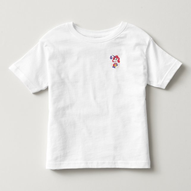 Easter Unicorn Toddler T-Shirt (Front)