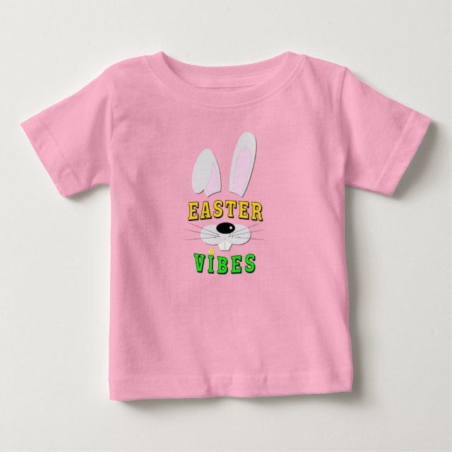Easter Vibes Baby T-Shirt (Front)