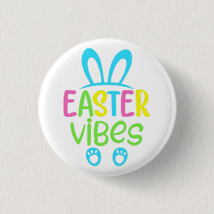 Easter Vibes Pastel 3 Cm Round Badge