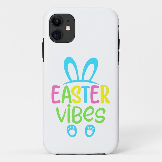 Easter Vibes Pastel Case-Mate iPhone Case (Back)