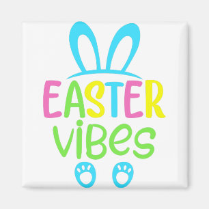 Easter Vibes Pastel Magnet