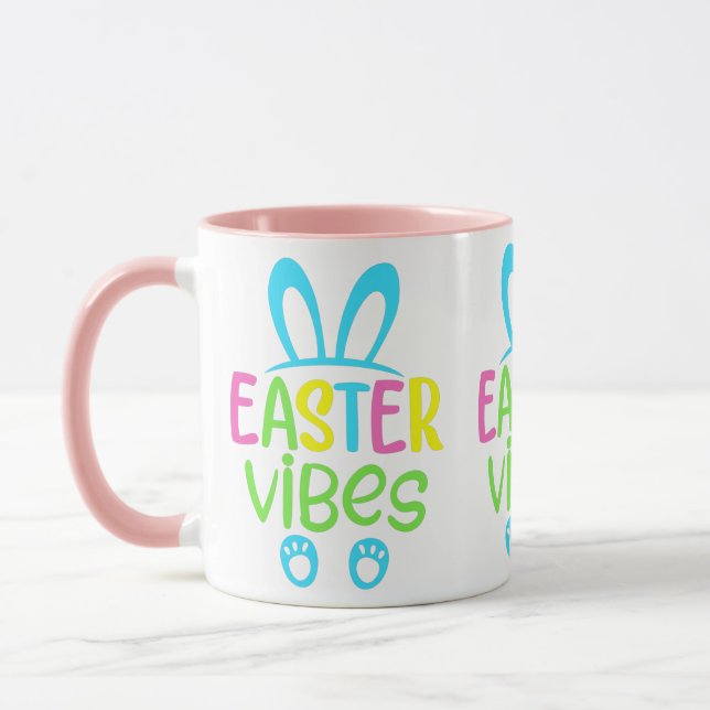 Easter Vibes Pastel Mug (Left)