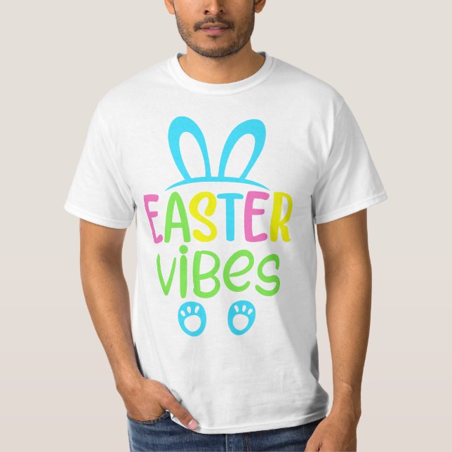 Easter Vibes Pastel T-Shirt (Front)