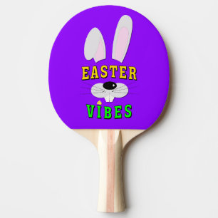 Easter Vibes Ping Pong Paddle