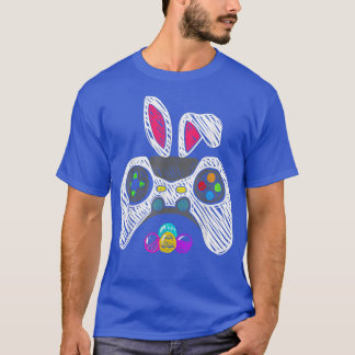 Easter Video Game Bunny Eggs Gaming Gamer Boys Men T-Shirt