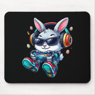 Easter video game bunny eggs hunt game boys men mouse mat