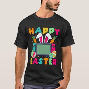 Easter Video Game Bunny Gaming Controller Gamer Bo T-Shirt
