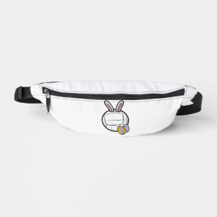 Easter Volleyball Bunny Sports Player Women Girls  Bum Bags