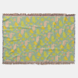 Easter Wallpaper Throw Blanket