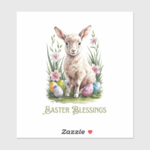 Easter Watercolor Lump & Flowers
