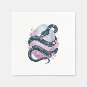Easter whimsical snake napkin