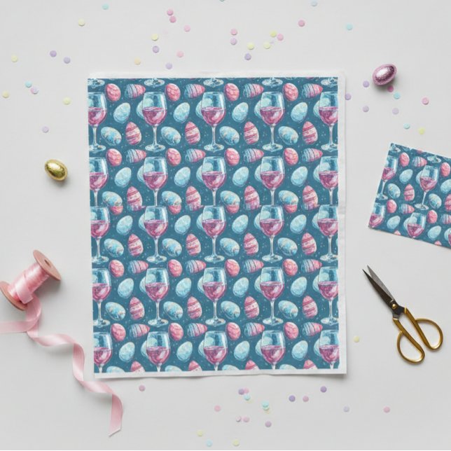 Easter Wine Lover  Tissue Paper (Creator Uploaded)