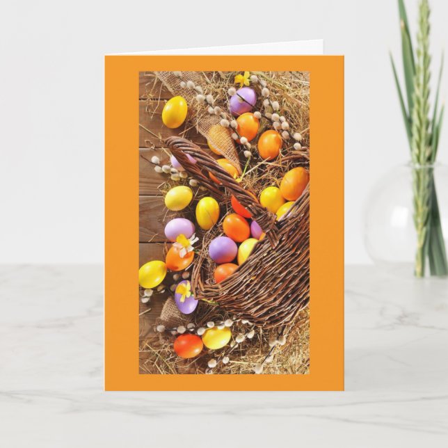 *EASTER*  WISHES FOR **MY BEST FRIEND** CARD (Front)