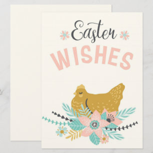 Easter Wishes Holiday Card