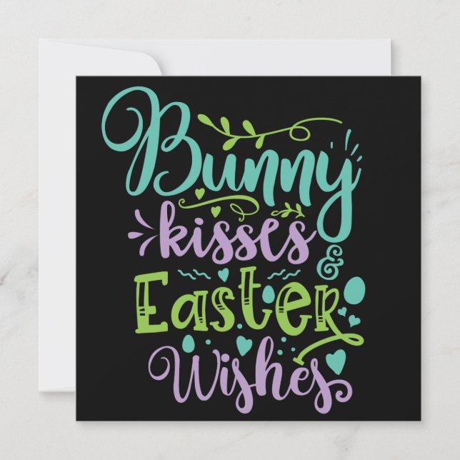 Easter wishes kisses (Front)