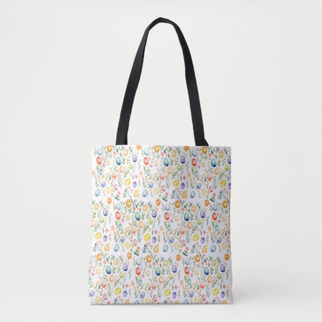 Easter wishes Tablecloth Tote Bag (Front)