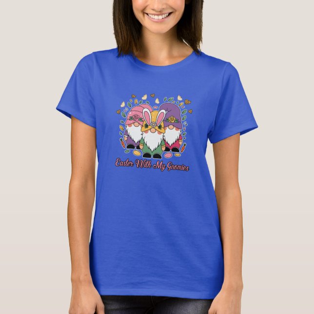 Easter With My Gnomies T-Shirt (Front)
