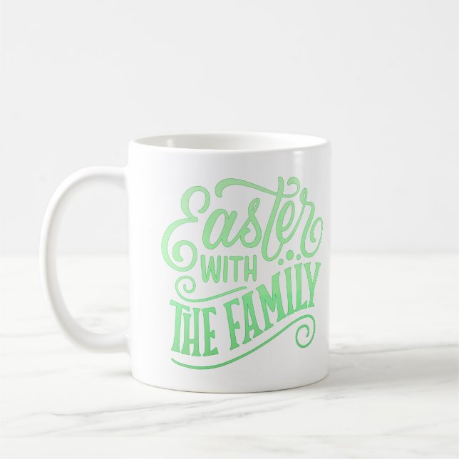 easter with the family coffee mug (Left)
