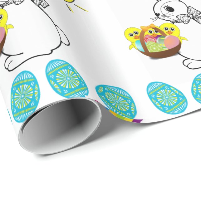 Easter Wrapping Paper (Roll Corner)