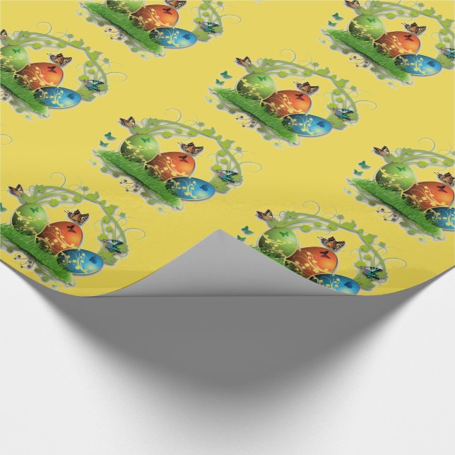 Easter Wrapping Paper (Corner)